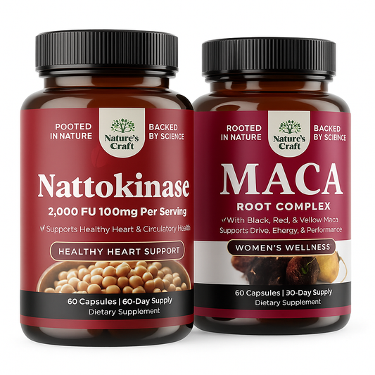 Nature's Craft Nattokinase Supplement Bundle