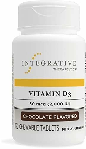 Integrative Therapeutics Vitamin D3 2,000 IU Tablet 120 Count