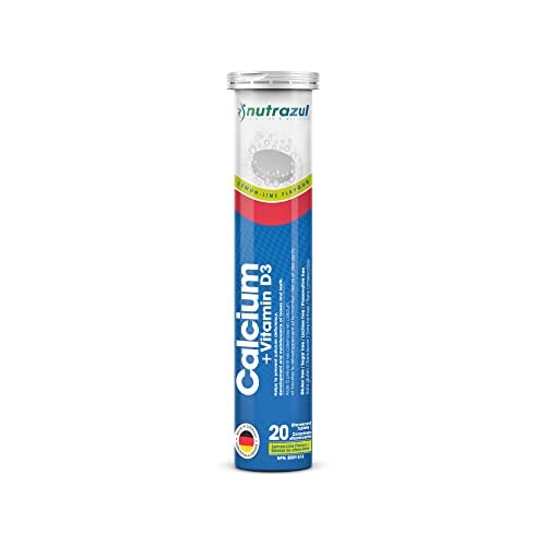 Nutrazul Calcium + Vitamin D3 Effervescent Tablet 20 Count