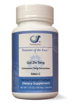 Treasure of the East Cinnamon Twig Decoction GUI Zhi Tang Herbal Extract Formula Capsule 100