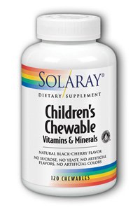 SOLARAY Children's Chewable Vitamins & Minerals, 240 Chewables