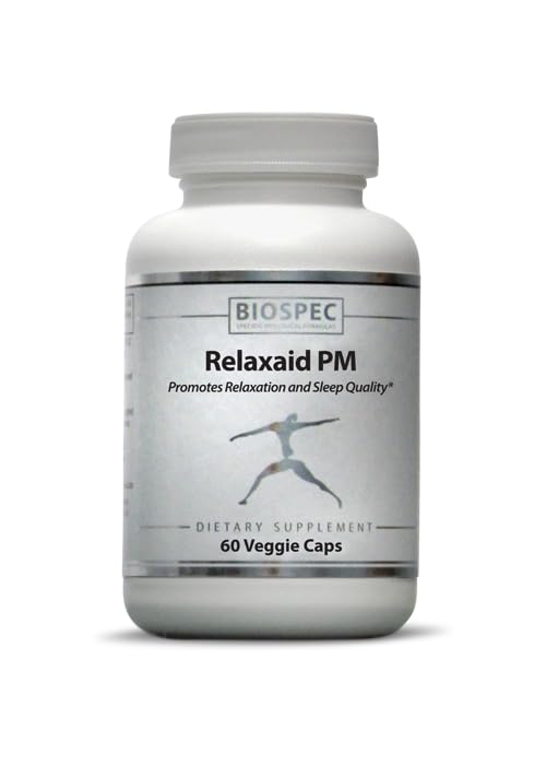 BIOSPEC NUTRITIONALS RelaxAid PM Capsule 60 Capsules