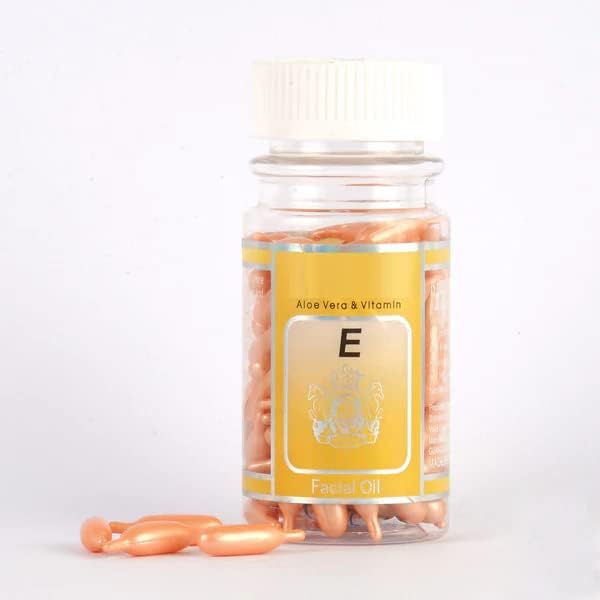 Generic Vitamin E Anti-Wrinkle Spot Acne Moisturizing Facial Capsule, 60 Count