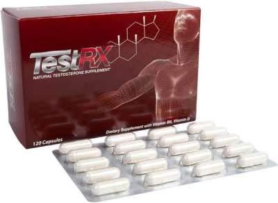 Leading Edge Health TESTRX Natural Testosterone Supplement Capsule 1 Count