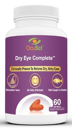 OcuSci Dry Eye Complete Softgel 60 Count