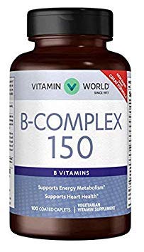 Vitamin World B-Complex 150 B-Vitamins Caplet 1 Count