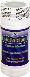 nu-health BIO-CALCIUM Natural Water Soluble Calcium L-Lactate Tablets 1 Count