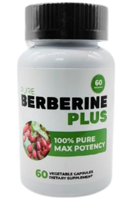 Okian Berberine Supplement 1200mg Capsules 60 Count