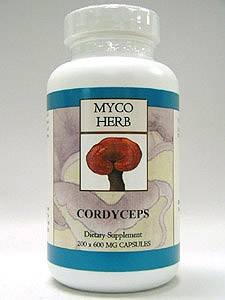 MycoHerb by Kan Cordyceps Capsules, 200 Count