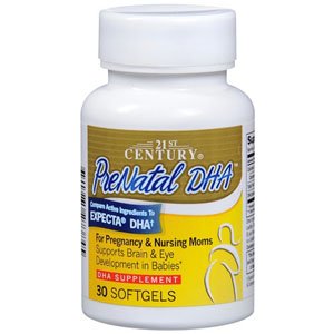 Kinray-Cardinal Health 21st Century Prenatal DHA Softgel, 30 Count
