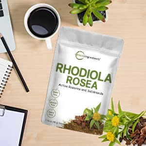 Micro Ingredients Rhodiola Rosea Root Extract Powder 1.76 oz