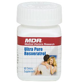 MDR Ultra Pure Resveratrol Capsules 60 Count