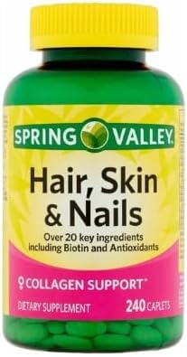 Generic Hair, Skin and Nails Vitamins Capsules 240 Count
