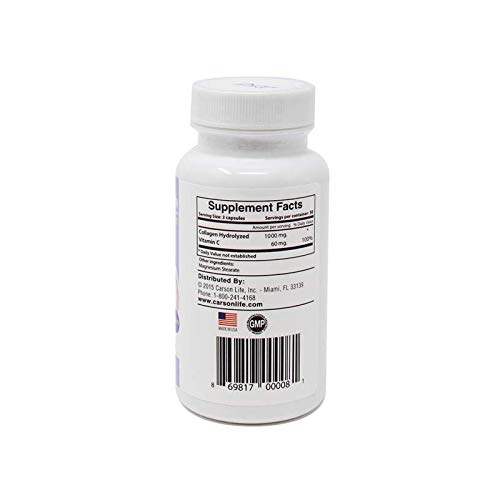 Carson Life Collagen with Vitamin C Capsules, 120 Capsules