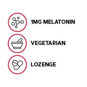GNC Melatonin Lozenges 1mg Chewable 60