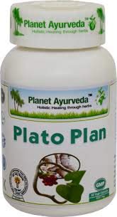 Planet Ayurveda Plato Plan Capsule, 60 Capsules