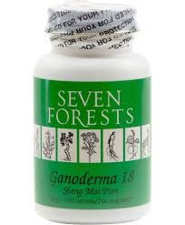 Seven Forests Ganoderma 18 100 Tablets