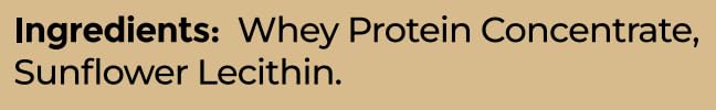 Rustic Nutrition Whey Protein Powder, 3 lb (48 oz)