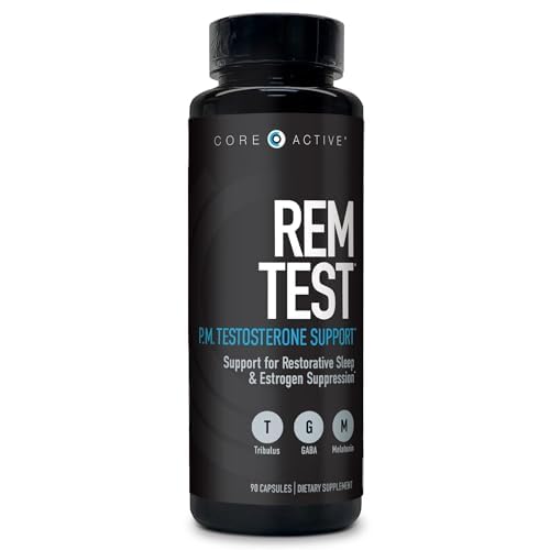 (CORE)ACTIVE REM Test Booster PM Testosterone Support, 90 Capsules