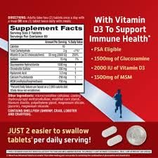 Leader Advanced Glucosamine Chondroitin Plus MSM 90 Caplets