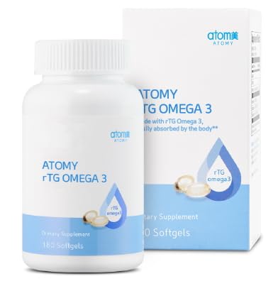 Generic A.T.O.M.Y. rTG Omega 3 510mg Capsules, 120 Count