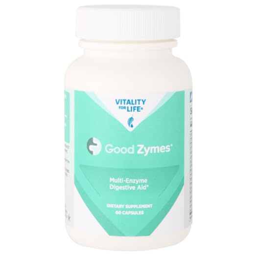 Generic Melaleuca Good Zymes Digestive Enzymes Capsules 60
