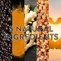 Watermans Allevi8 Curcumin Turmeric, Ginger, Frankincense, Vitamin D & Black Pepper Extract for Best Absorption - Daily Joint & Mental Health, Immune Health Support, 120 Capsules
