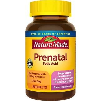 Nature Made Prenatal Vitamin Tablet 90 Count