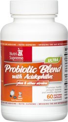 NUTRI-SUPREME RESEARCH Ultimate Probiotic Blend Capsules 60