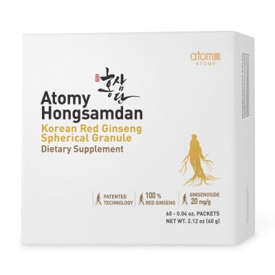 Bola Nymphea Hongsamdan Korean Red Ginseng Powder, 2 Ounce