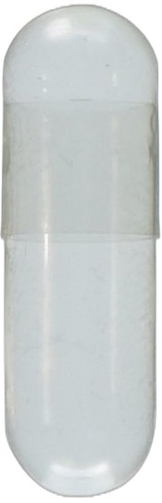 Capsule Connection Empty Gelatin Capsules Size 0, 1000 Count Capsules
