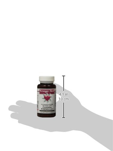 Kroeger Herb Products Candida Formula No 1 Capsules, 100 Count