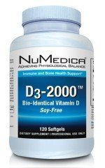 NuMedica D3-2000 Softgels 120