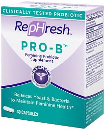 Rephresh Pro-B Probiotic Feminine Supplement 90 Capsules