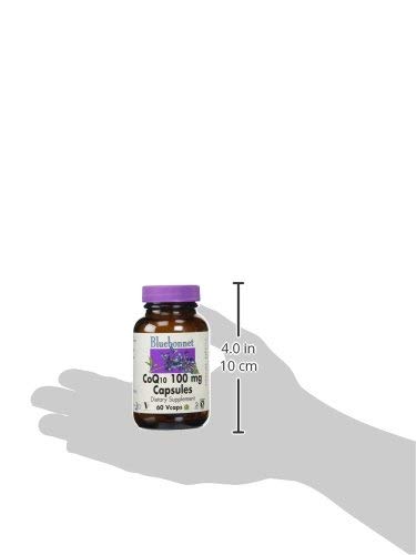 BlueBonnet CoQ-10 100 mg Vegetarian Capsules, 60 Count