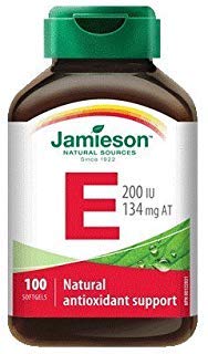 Jamieson Vitamin E 200 IU Softgel, 1 Count