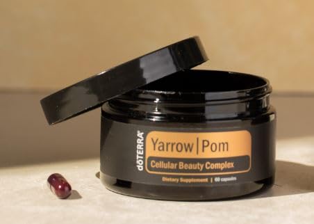 doTERRA Yarrow Pom Capsules - Cellular Beauty Complex, 60 Count