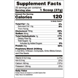 NINEL CONDE Hydrolyzed Whey Protein with Adaptogens Powder, 32.42 oz