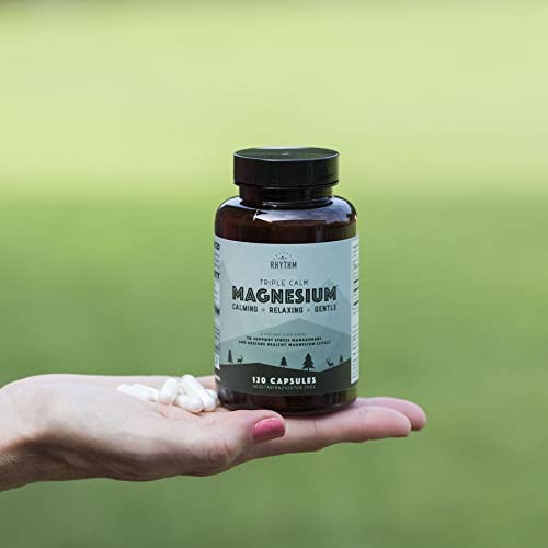 Natural Rhythm Triple Calm Magnesium 150 mg Capsules, 240 Count