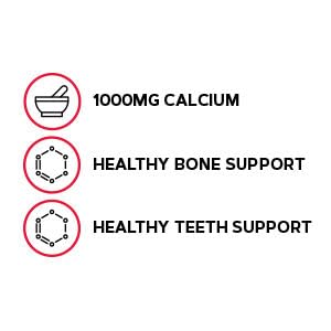 GNC Calcium Citrate 1000mg Caplets, 180 Count