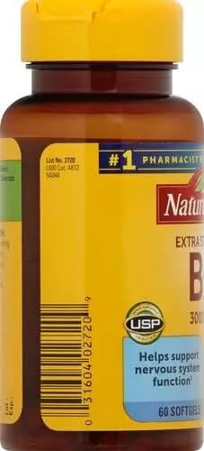 Nature Made Vitamin B-12 Softgels, 3000 mcg, 180 Softgels
