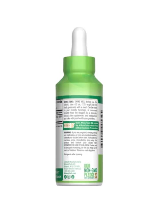 Nature's Truth Vitamin D3 5000 IU Capsule, 8 Capsules