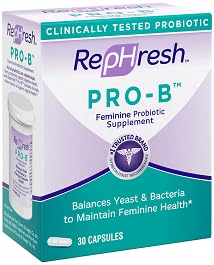 Rephresh Pro-B Probiotic Feminine Supplement 90 Capsules