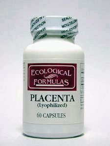 Ecological Formulas Placenta Capsule 60
