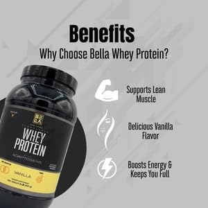 NINEL CONDE Hydrolyzed Whey Protein with Adaptogens Powder, 32.42 oz