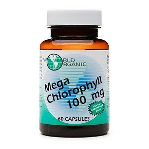 Mega Chlorophyll 100mg Capsules, 60 Count