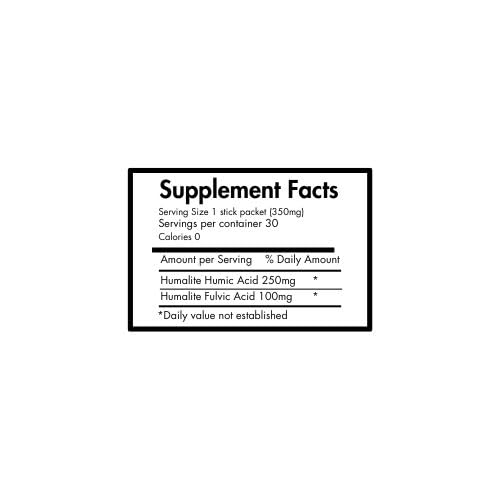 Nutrinect Vitalité Humalite Fulvic and Humic Acid Supplement Powder, 0.4 oz