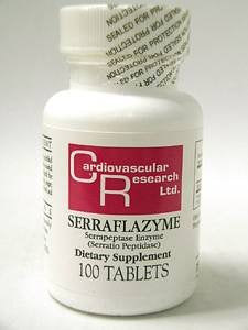 Ecological Formulas Cardivascular Research - Serraflazyme Tablets, 100