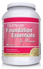 NuMedica Foundation Essentials for Women +CoQ10 Powder, 60 Packets