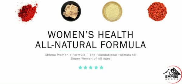 Lost Empire Herbs Athena Woman’s Formula Powder 3.53 oz